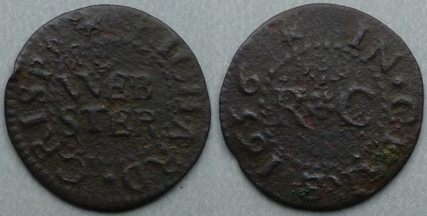 Clare, Richard Crisp 1656 farthing